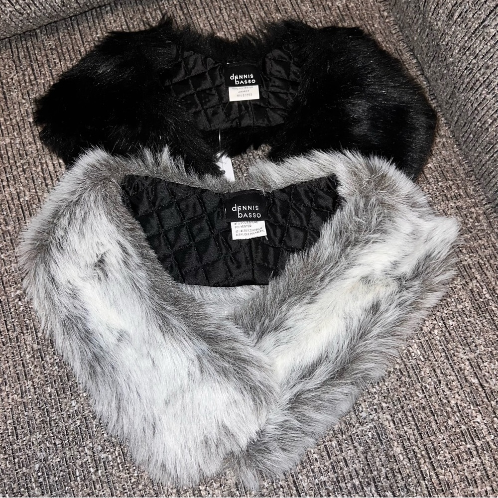 Dennis Basso Faux Fur Collars